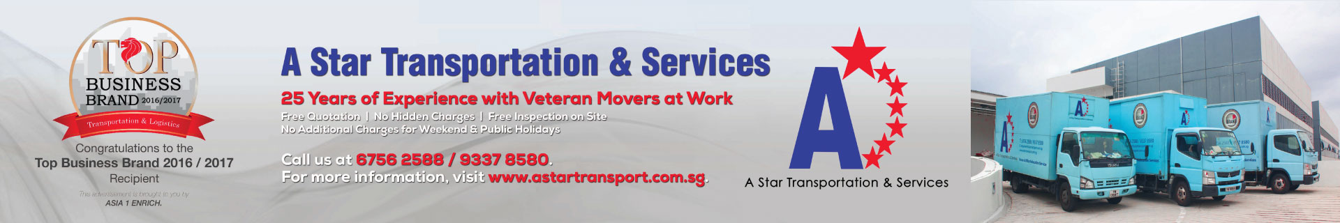 Professional moving company in Singapore