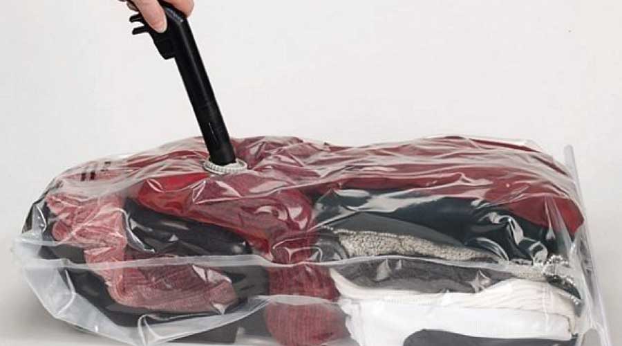 vacuum seal old clothes